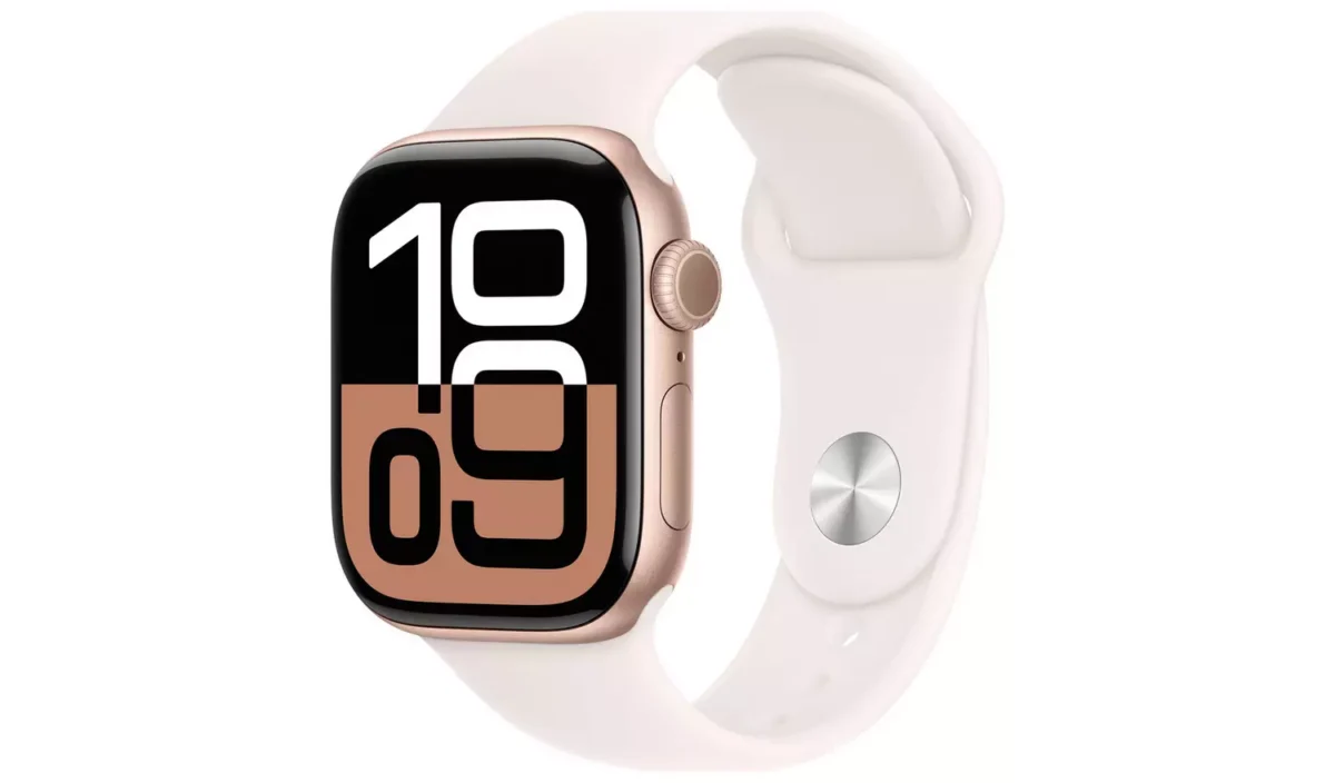 Apple Watch Series 10 GPS 42mm Rose Gold Light Blush - M/L