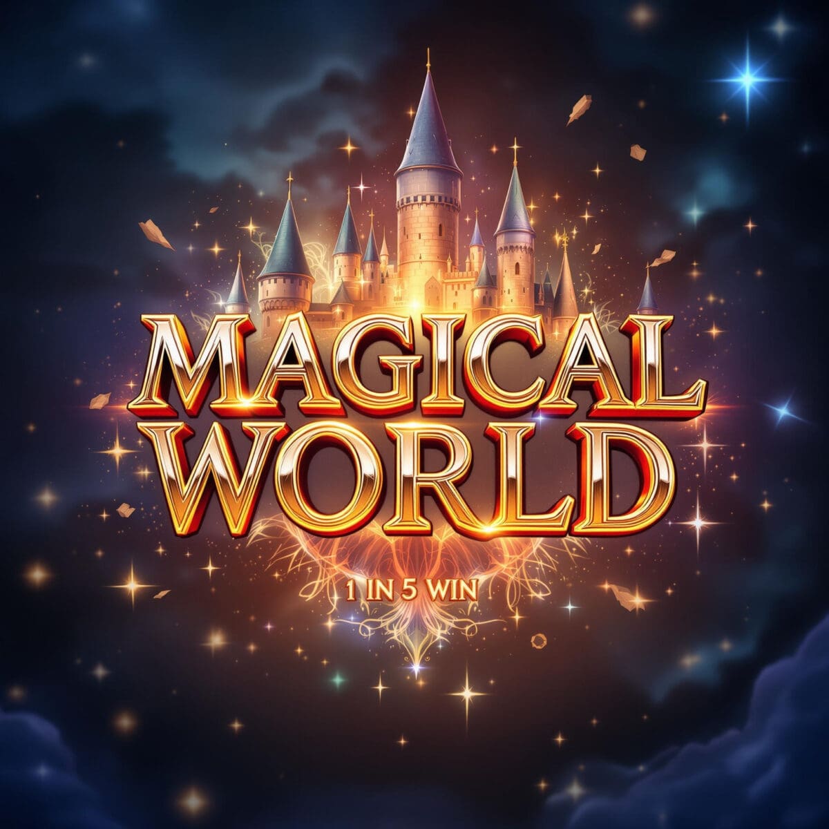 Magical World | 1 in 5 Win | £5,000 Main Prize